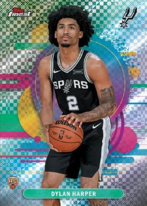 2025-26 Topps Finest NBA Basketball Base Uncommon Dylan Harper MOCK UP