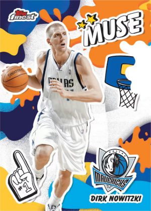 2025-26 Topps Finest NBA Basketball Muse Dirk Nowitzki MOCK UP