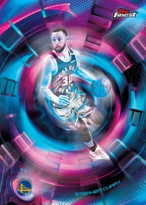 2025-26 Topps Finest NBA Basketball Pulse Stephen Curry MOCK UP