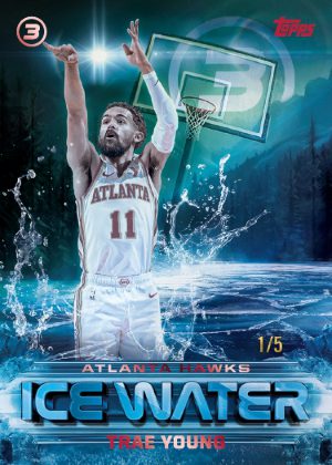 2025-26 Topps Three Basketball Ice Water Red Trae Young MOCK UP 2025-26 Topps Three Basketball Ice Water Red Trae Young MOCK UP