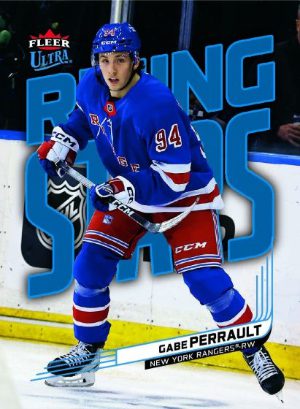 2025-26 Upper Deck Fleer Ultra Rising Stars Gabe Perrault MOCK UP 2025-26 Upper Deck Fleer Ultra Rising Stars Gabe Perrault MOCK UP