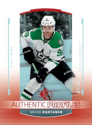 2025-26 Upper Deck SP Hockey Authentic Profiles Mikko Rantanen MOCK UP 2025-26 Upper Deck SP Hockey Authentic Profiles Mikko Rantanen MOCK UP