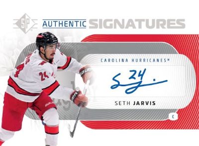 2025-26 Upper Deck SP Hockey Authentic Signatures Seth Jarvis MOCK UP 2025-26 Upper Deck SP Hockey Authentic Signatures Seth Jarvis MOCK UP