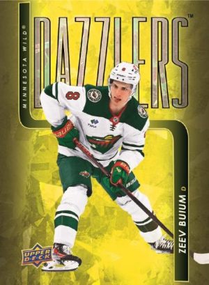 2025-26 Upper Deck Series 2 Dazzler Gold Zeev Buium MOCK UP
