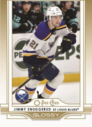 2025-26 Upper Deck Series 2 OPC Glossy Jimmy Snuggerud MOCK UP
