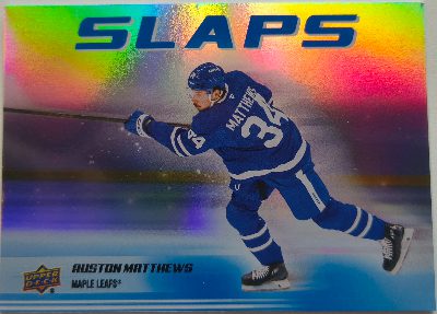 2025-26 Upper Deck Series 2 Slaps Auston Matthews