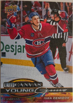 2025-26 Upper Deck Series 2 UD Canvas Young Guns Ivan Demidov