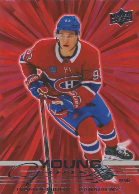 2025-26 Upper Deck Young Guns Outburst Red Ivan Demidov #205