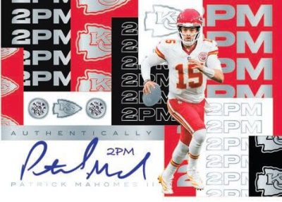 2025 Panini Authentically Mahomes 2PM Gem Signatures Patrick Mahomes MOCK UP
