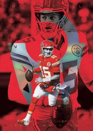 2025 Panini Authentically Mahomes Base 15s Patrick Mahomes MOCK UP