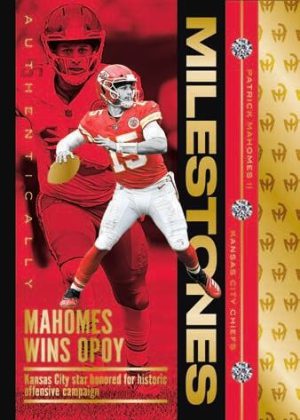 2025 Panini Authentically Mahomes MileSTONES Gold Patrick Mahomes MOCK UP