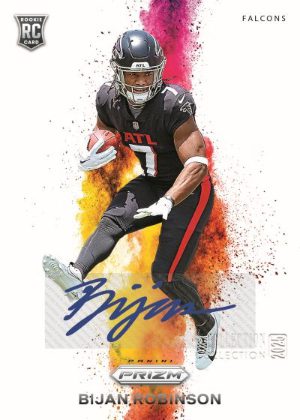 2025 Panini Honors Football Recollection Collection Bijan Robinson MOCK UP