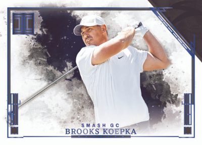 2025 Panini Impeccable LIV Golf Base Photo Variation Blue Brooks Koepka MOCK UP