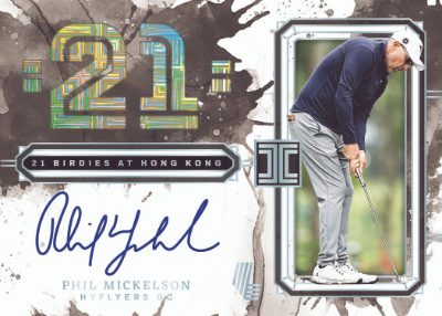 2025 Panini Impeccable LIV Golf Impeccable Birdies Signatures Phil Mickelson MOCK UP