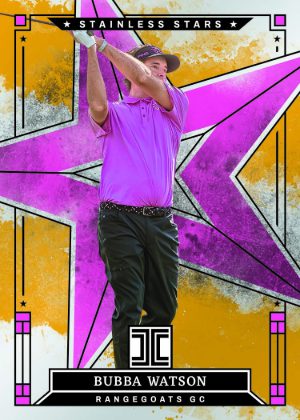 2025 Panini Impeccable LIV Golf Stainless Stars Bubba Watson MOCK UP