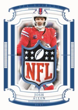 2025 Panini National Treasures Football NFL Shields Josh Allen MOCK UP