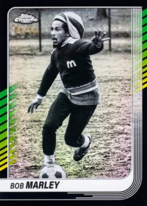 2025 Topps Chrome MLS Base SSP Bob Marley MOCK UP
