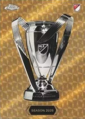 2025 Topps Chrome MLS MLS Trophy SuperFractor MOCK UP