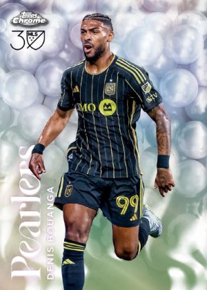 2025 Topps Chrome MLS Pearlers Denis Bouanga MOCK UP