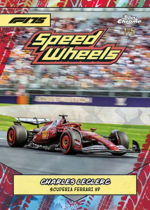 2025 Topps Chrome Sapphire Formula 1 1975 Speed Wheels Red Charles Leclerc MOCK UP 2025 Topps Chrome Sapphire Formula 1 1975 Speed Wheels Red Charles Leclerc MOCK UP