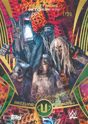 2025 Topps Universe WWE Dazzling Debuts Wyatt Sicks MOCK UP 2025 Topps Universe WWE Dazzling Debuts Wyatt Sicks MOCK UP