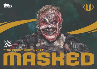 2025 Topps Universe WWE Masked Bray Wyatt MOCK UP 2025 Topps Universe WWE Masked Bray Wyatt MOCK UP