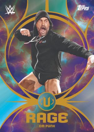 2025 Topps Universe WWE Rage CM Punk MOCK UP 2025 Topps Universe WWE Rage CM Punk MOCK UP