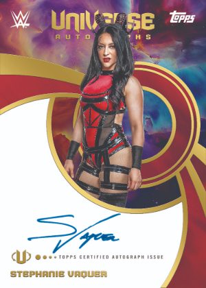 2025 Topps Universe WWE Universe Auto Stephanie Vaquer MOCK UP 2025 Topps Universe WWE Universe Auto Stephanie Vaquer MOCK UP