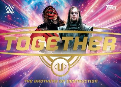 2025 Topps Universe WWE WWE Together Brothers of Destruction MOCK UP 2025 Topps Universe WWE WWE Together Brothers of Destruction MOCK UP