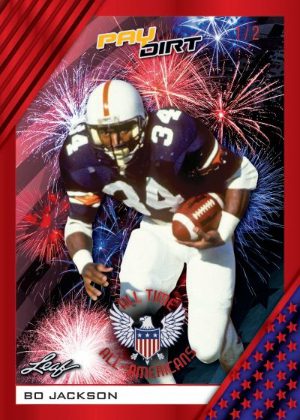 2026 Leaf Paydirt Football All-Time All-Americans Bo Jackson MOCK UP 2026 Leaf Paydirt Football All-Time All-Americans Bo Jackson MOCK UP