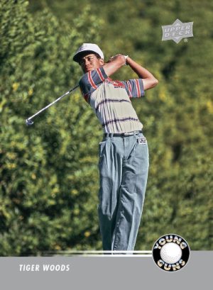 2026 Upper Deck Golf Base Retrospective Rookies Tiger Woods MOCK UP