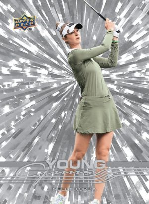 2026 Upper Deck Golf Base Young Guns Outburst Nelly Korda MOCK UP