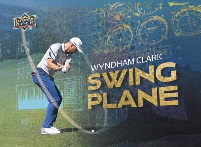2026 Upper Deck Golf Swing Plane Wyndham Clark MOCK UP