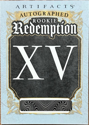 Auto Rookie Redemption XV