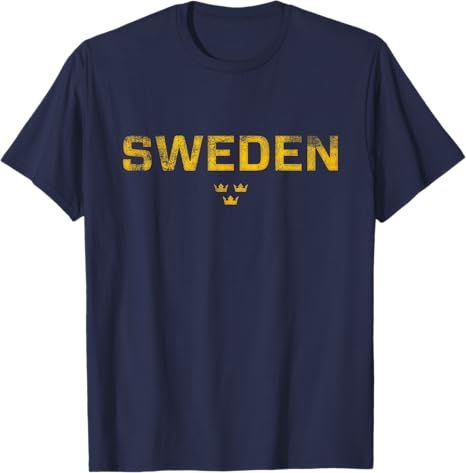 Team Sweden Distressed Shirt