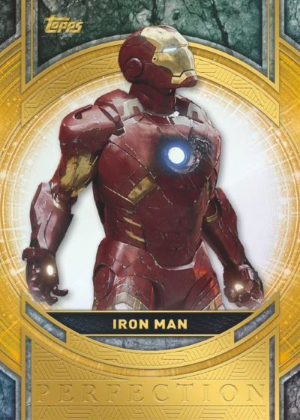 Base MCU Perfection Gold Iron Man MOCK UP
