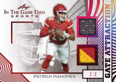 2025 Leaf In The Game Used Sports Gate Attraction Patrick Mahomes MOCK UP 2025 Leaf In The Game Used Sports Gate Attraction Patrick Mahomes MOCK UP