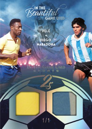 2025 Leaf In The Game Used Sports In The Beautiful Game Used 2s Pele, Diego Maradona MOCK UP 2025 Leaf In The Game Used Sports In The Beautiful Game Used 2s Pele, Diego Maradona MOCK UP