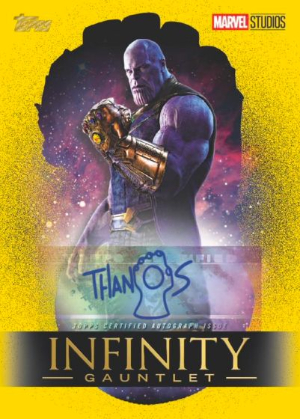 Infinity Gauntlet Auto Mind Stone Thanos MOCK UP