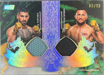 Prodigious Pairings Ilia Topuria, Merab Dvalishvili