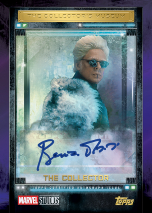 The Collector's Museum Auto Purple Benicio Del Toro as The Collector MOCK UP