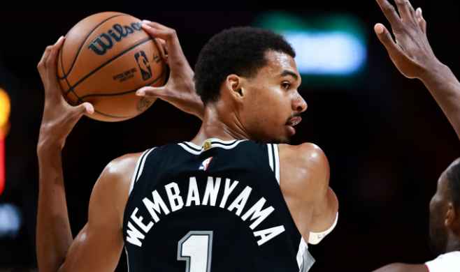 In Game Action of Victor Wembanyama