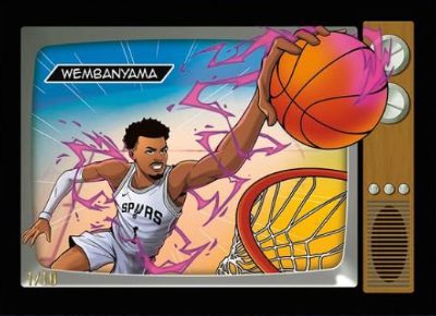 2025-26 Bowman Basketball Anime NBA Victor Wembanyama MCOM UP