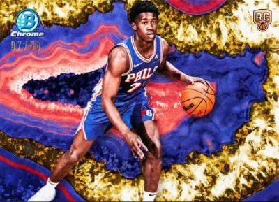 2025-26 Bowman Basketball Crystallized NBA VJ Edgecombe MOCK UP