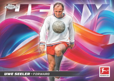 2025-26 Topps Chrome Bundesliga Helix Uwe Seeler MOCK UP