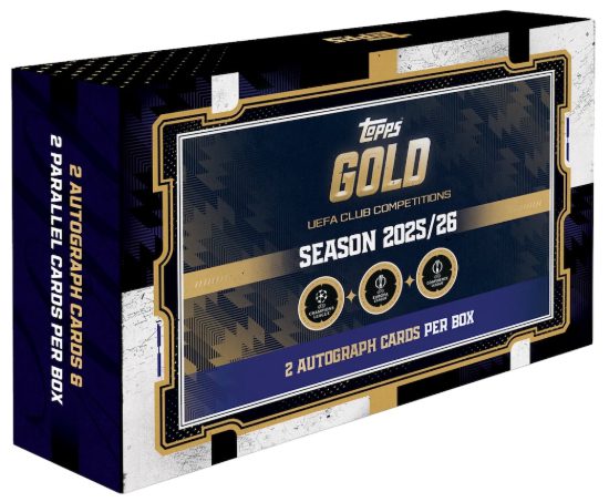 2025-26 Topps Gold UEFA Club Competitions