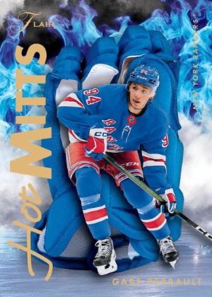 2025-26 Upper Deck Flair Hockey Hot Mitts Rookies Gabe Perrault MOCK UP