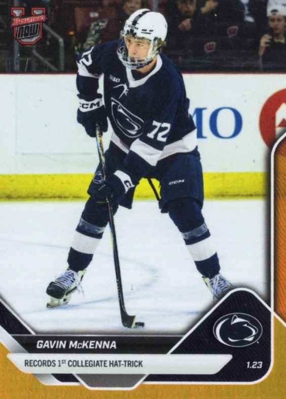 2025 Bowman U Now Gavin McKenna #3 Orange Foil