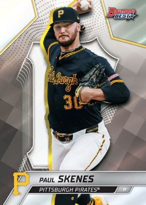 2025 Bowmans Best Baseball Base Paul Skenes MOCK UP