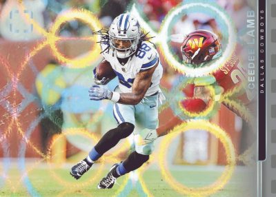2025 Panini Photogenic Football Base Horizontal Silver CeeDee Lamb MOCK UP